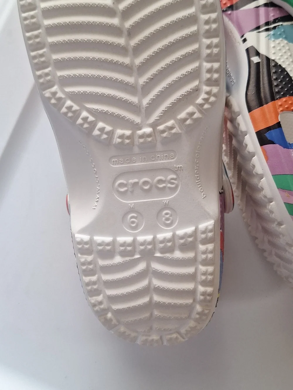 Crocs Classic Retro Resort Women's 8 Men's 6 - Picture 3 of 5